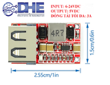 MẠCH HẠ ÁP,GIẢM ÁP,ỔN ÁP 5V ĐẦU RA USB
