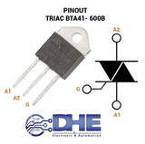 BTA41-600B TRIAC 40A 600V TO-3P