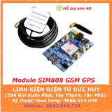 SIM808 GSM/GPRS/GPS/BLUETOOTH HỖ TRỢ 2G/3G/4G KÈM ĂNG TEN GPS