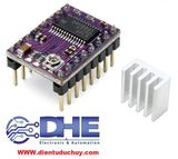 DRV8825 MẠCH CÔNG SUẤT DRIVER ĐIỀU KHIỂN ĐỘNG CƠ BƯỚC 8.2V-45V, DÒNG TỐI ĐA 1.5A