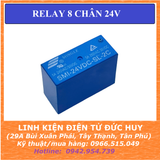 RELAY 8 CHÂN 24V SMI-24VDC-SL-2C