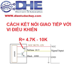 XKC 001A CẢM BIẾN VẬT CẢN HỒNG NGOẠI, CHỈNH KHOẢNG CÁCH TỰ ĐỘNG 0~100CM, 5-12VDC, NO, NPN