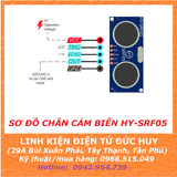Cảm biến siêu âm HY SRF05, đo khoảng cách, tránh vật cản