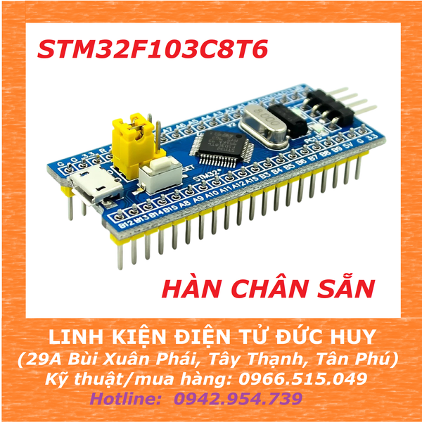 STM32F103C8T6 Blue Pill KIT PHÁT TRIỂN ARM