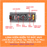 STM32F103C8T6 BLACK PILL KIT PHÁT TRIỂN ARM