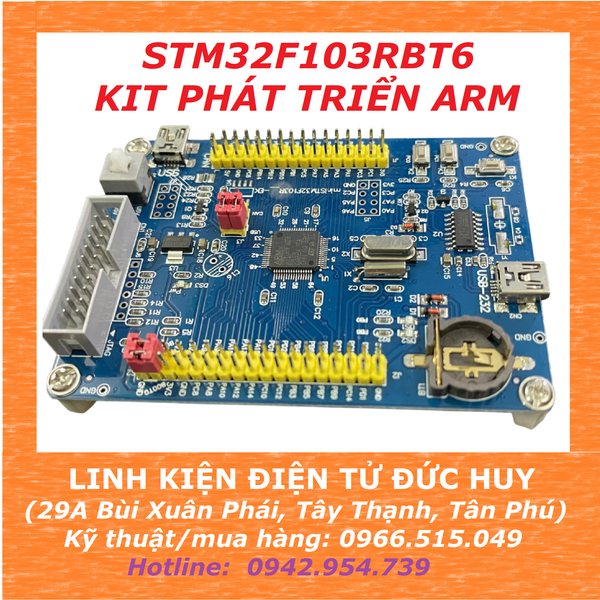 STM32F103RBT6 KIT PHÁT TRIỂN ARM