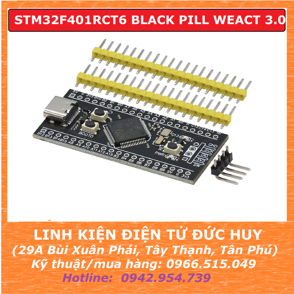 STM32F401RCT6 Black Pill ARM Cortex M4 WeAct 3.0