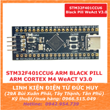 STM32F401CCU6 ARM BLACK PILL ARM CORTEX M4 WeAct V3.0