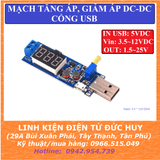 MẠCH TĂNG ÁP và GIẢM ÁP DC DC CỔNG USB