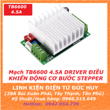 Driver điều khiển động cơ bước TB6600 4.5 Ampe