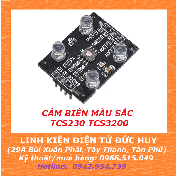 TCS230 TCS3200 CẢM BIẾN MÀU SẮC
