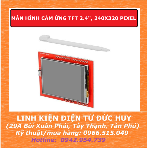 MÀN HÌNH CẢM ỨNG UNO SHIELD TFT 2.4