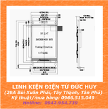 MÀN HÌNH CẢM ỨNG TFT 2.4