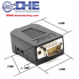 CỔNG DB9 - DOMINO ĐẦU CÁI, CÓ HỘP BẢO VỆ
