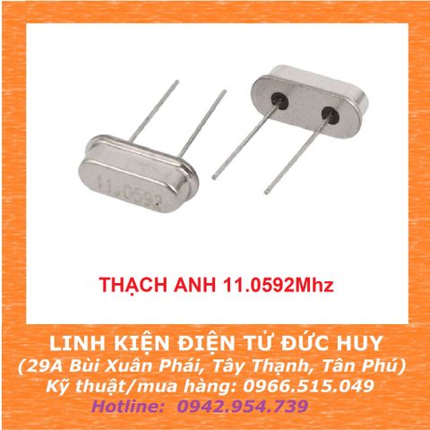 Thạch anh 11.0592Mhz