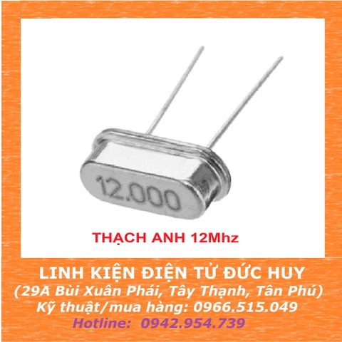 Thạch anh 12Mhz