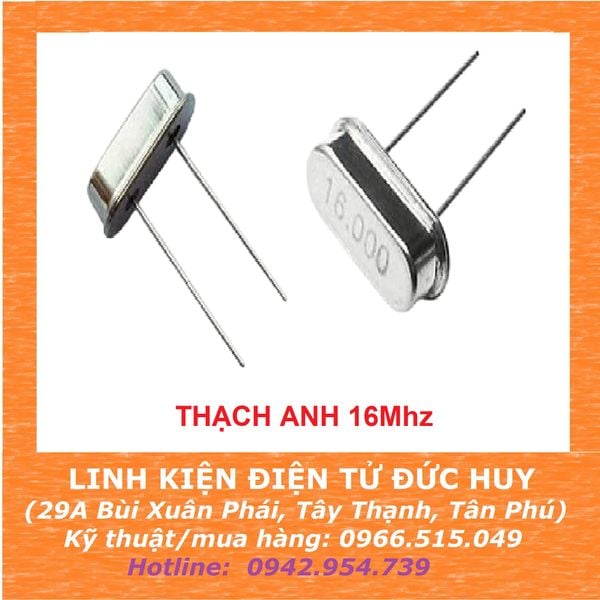 Thạch anh 16Mhz