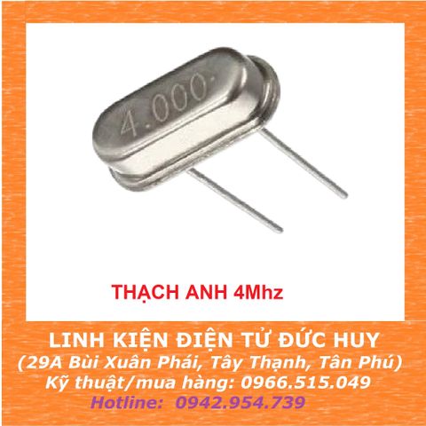Thạch anh 4Mhz