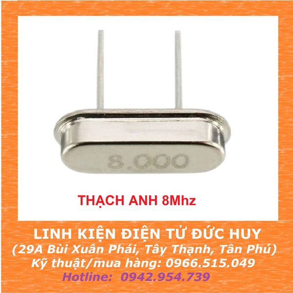 Thạch anh 8Mhz
