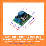 TK1801 MẠCH TẠO TRỄ 12V ( TIMER OFF ) CÓ MÀN HÌNH HIỂN THỊ