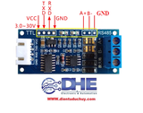 MODULE CHUYỂN ĐỔI TTL RS485 V1, HALF DUPLEX