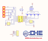 BÀN PHÍM CẢM ỨNG ĐIỆN DUNG - 4 NÚT TTP224