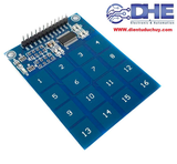 BÀN PHÍM CẢM ỨNG ĐIỆN DUNG 16 NÚT TTP229