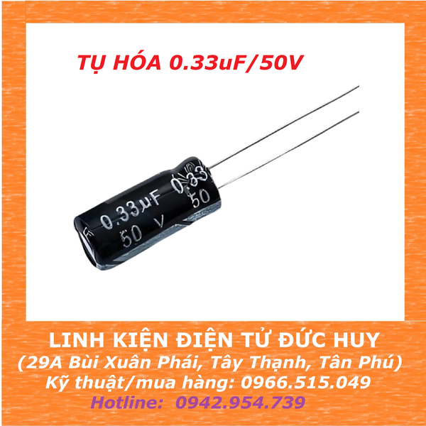 Tụ hóa 0.33uF/50V