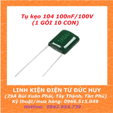 Tụ kẹo 104 100nF 100V(1 GÓI 10 CON)