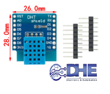 DHT11 Pro Shield TƯƠNG THÍCH VỚI MODULE D1 MINI ESP8266 WIFI