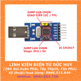 MẠCH CHUYỂN ĐỔI USB UART I2C TỐC ĐỘ CAO, CHIP CH341T