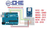 MODULE GHI, ĐỌC THẺ NHỚ MICRO SD