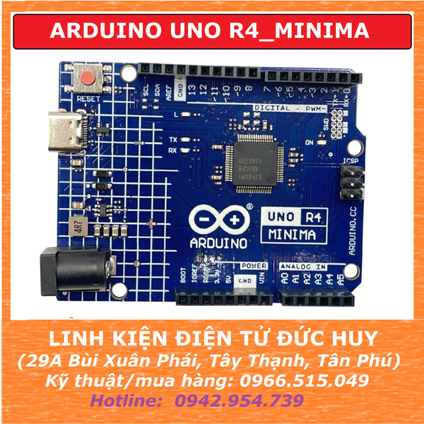 Arduino UNO R4 Minima