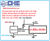 Relay 12VDC, 5 CHÂN (1NO+1NC)