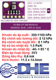 Cảm biến áp suất không khí, khí quyển, nhiệt độ BMP280 3.3V
