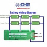 MẠCH SẠC VÀ BẢO VỆ PIN LITHIUM BMS 3 SERIES (3S) 12.6V - BẢO VỆ DÒNG XẢ TỐI ĐA 20A