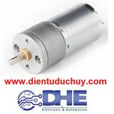 Động cơ DC giảm tốc 12VDC - TỐC ĐỘ 620 RPM, MODEL GA25-370, HOẠT ĐỘNG CỰC KỲ ÊM, ĐỘ BỀN TUỒI THỌ CAO