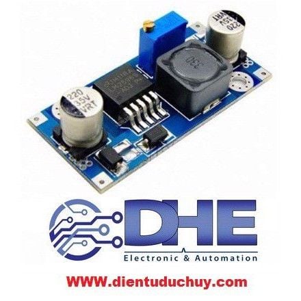 MẠCH HẠ ÁP DC-DC LM2596S, ĐIỆN ÁP VÀO 3.2V - 40V, ĐIỆN ÁP RA ĐIỀU CHỈNH ĐƯỢC 1.25V - 35V, DÒNG TẢI TỐI ĐA 3A, KHÔNG LED