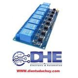 MODULE RELAY TRUNG GIAN KÍCH MỨC 0V - ĐIỆN ÁP TUỲ CHỌN 5V/12V/24V - TẢI TỐI ĐA 10A - LỰA CHỌN 1/2/4/8 KÊNH RELAY