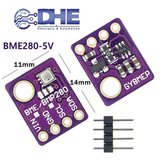 GY BME280 5V CẢM BIẾN NHIỆT ĐỘ, ĐỘ ẨM VÀ ÁP SUẤT KHÍ QUYỂN