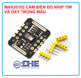 MAX30102 Cảm biến đo nhịp tim và oxy trong máu, board mạch đen chất lượng tốt