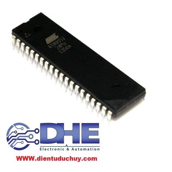 AT89S52 24PU DIP40 - Vi điều khiển 8bit ATMEL