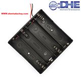 HỘP ĐẾ PIN CHỨA PIN 18650 KHÔNG CÓ NẮP ĐẬY