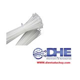 DÂY RÚT NHỰA DÀI  3 x 200MM - BẢN RỘNG 3MM - 1 BÓ (100 CÁI) - MÀU TRẮNG