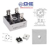 DIODE CẦU CHỈNH LƯU KBPC3510, DÒNG ĐIỆN TỐI ĐA 35A, ĐIỆN ÁP 1000V, LOẠI 4 CHÂN VUÔNG