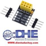 MODULE THU PHÁT WIFI ESP-01 ESP8266 + ADAPTER GIAO TIẾP MÁY TÍNH + ĐẾ RA CHÂN