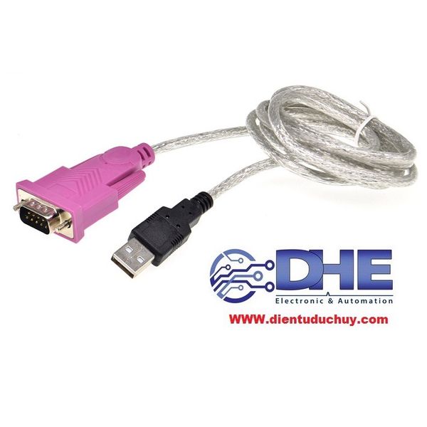 CÁP CHUYỂN USB <--> RS232, 9 CHÂN, ĐẦU ĐỰC - HÀNG TỐT, CHẤT LƯỢNG CAO