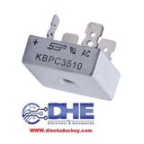 DIODE CẦU CHỈNH LƯU KBPC3510, DÒNG ĐIỆN TỐI ĐA 35A, ĐIỆN ÁP 1000V, LOẠI 4 CHÂN VUÔNG