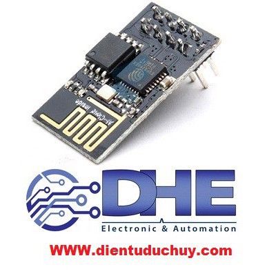 MODULE THU PHÁT WIFI ESP-01 ESP8266 + ADAPTER GIAO TIẾP MÁY TÍNH + ĐẾ RA CHÂN