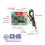 XH W1209 MẠCH CÀI ĐẶT KIỂM SOÁT VÀ KHỐNG CHẾ NHIỆT ĐỘ (12VDC, 5VDC)